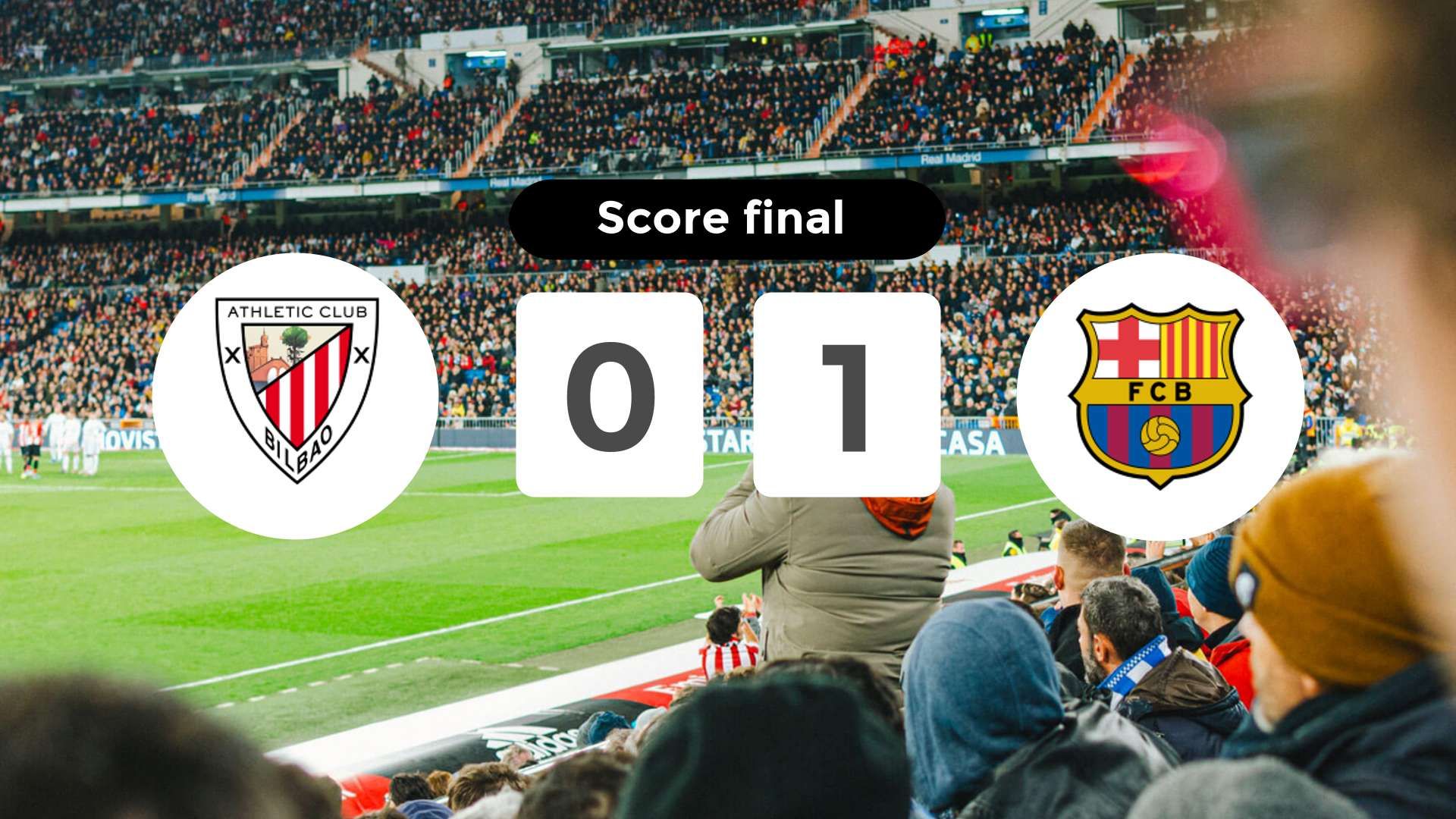 Résumé du match Athletic Club vs FC Barcelona du 8 mars 2026