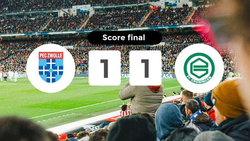 Résumé du match PEC Zwolle vs FC Groningen du 13 mars 2026