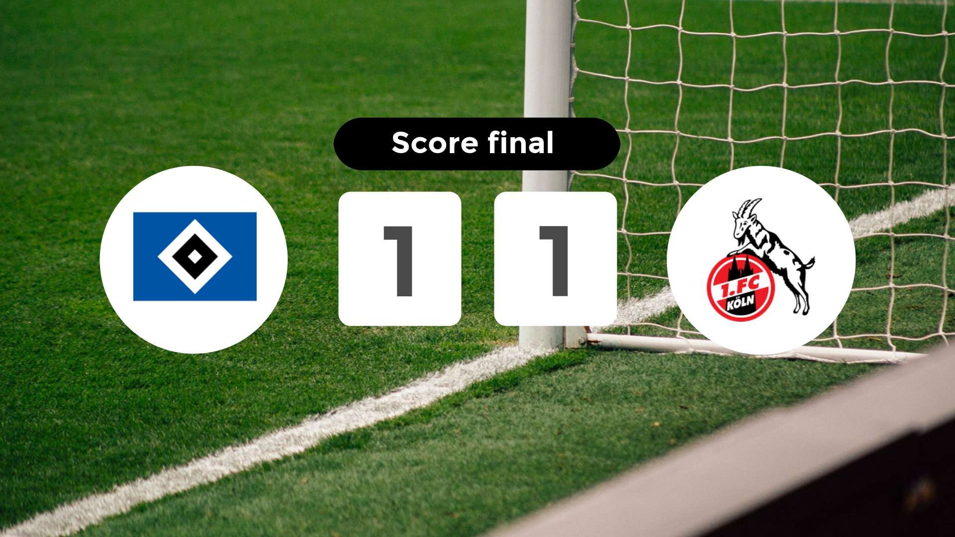 Résumé du match Hamburger SV vs FC Köln du 14 mars 2026