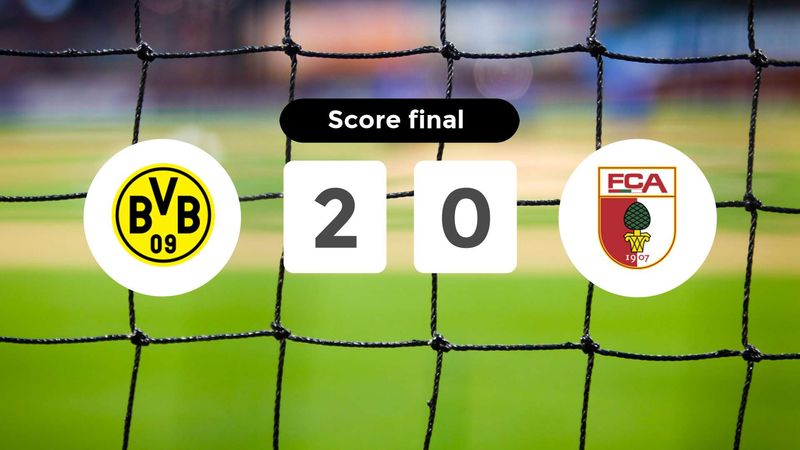 Résumé du match Borussia Dortmund vs FC Augsburg du 14 mars 2026