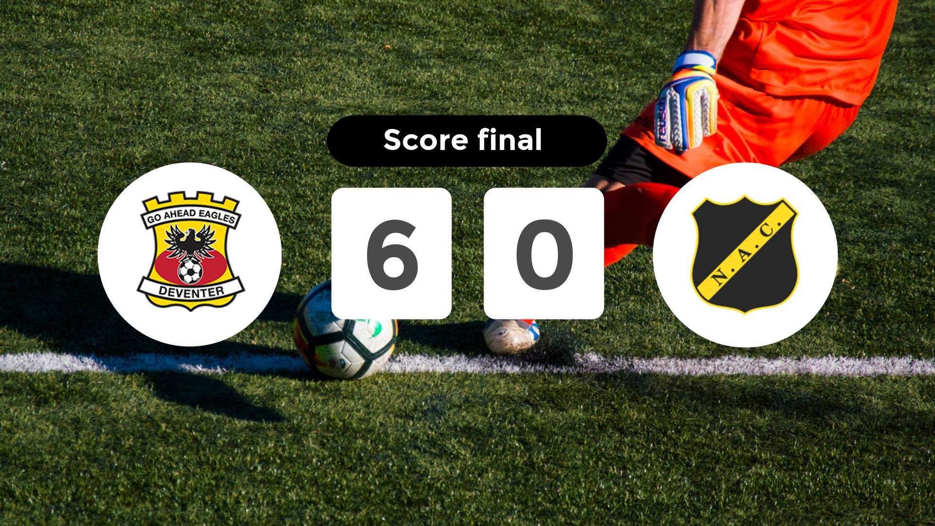 Résumé du match Go Ahead Eagles vs NAC Breda du 15 mars 2026