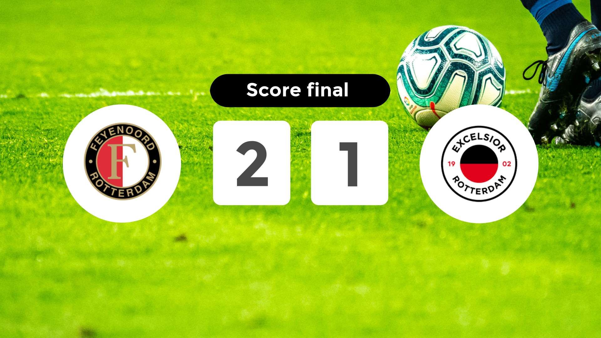 Résumé du match Feyenoord vs Excelsior du 15 mars 2026
