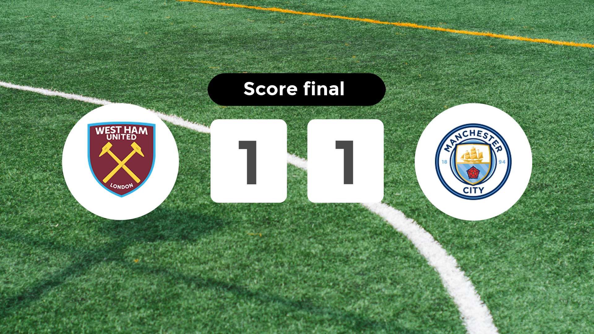 Résumé du match West Ham United vs Manchester City du 14 mars 2026