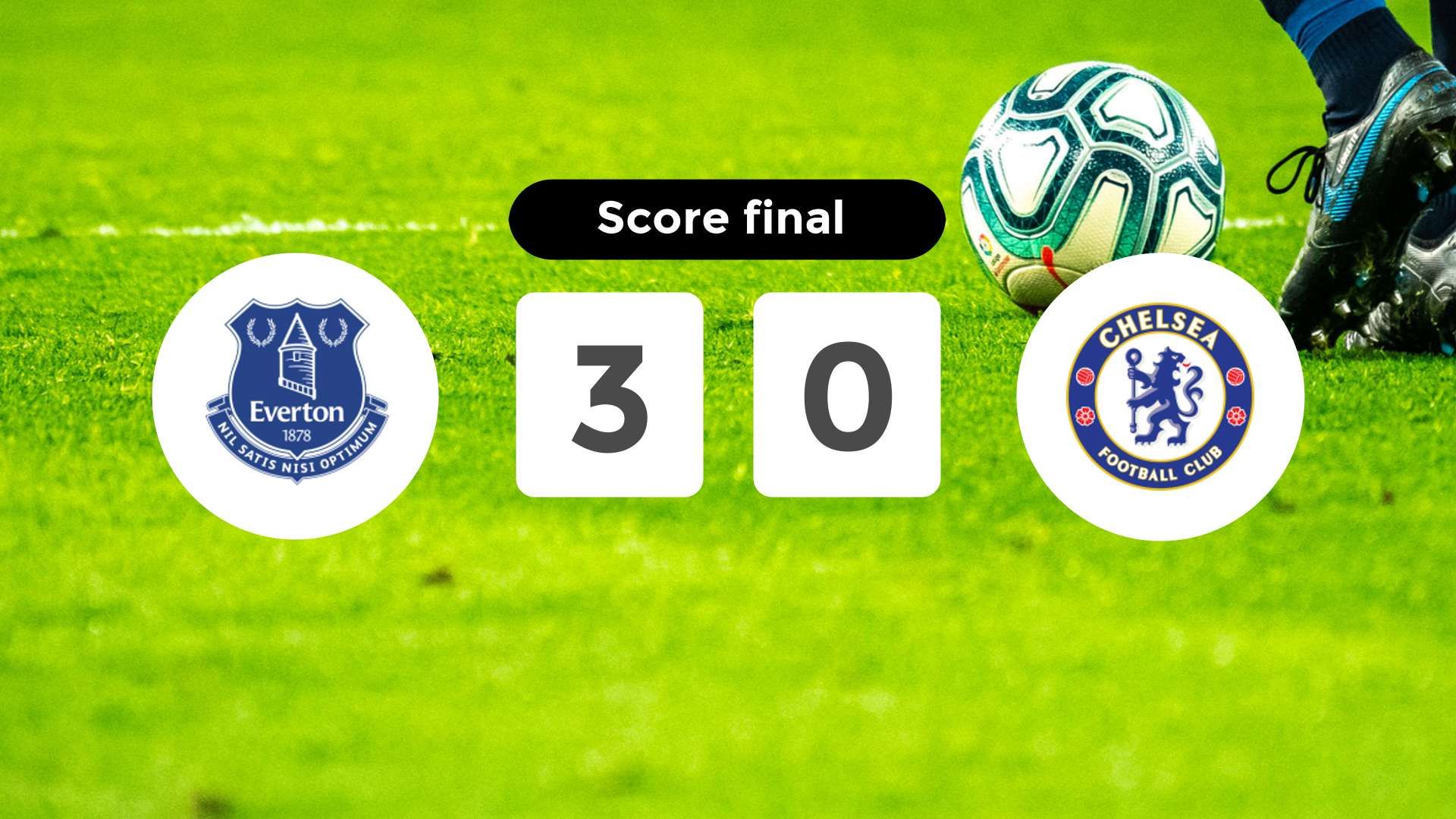 Résumé du match Everton vs Chelsea du 21 mars 2026