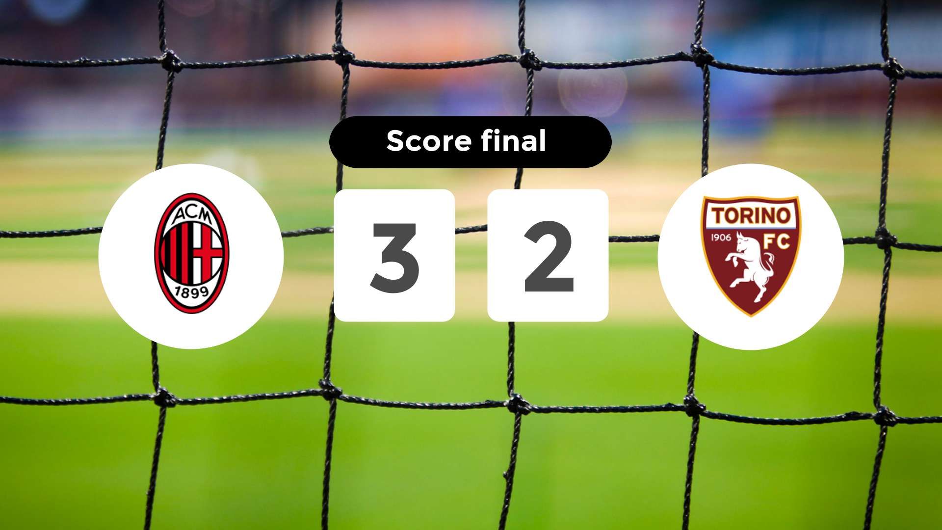 Résumé du match AC Milan vs Torino du 21 mars 2026