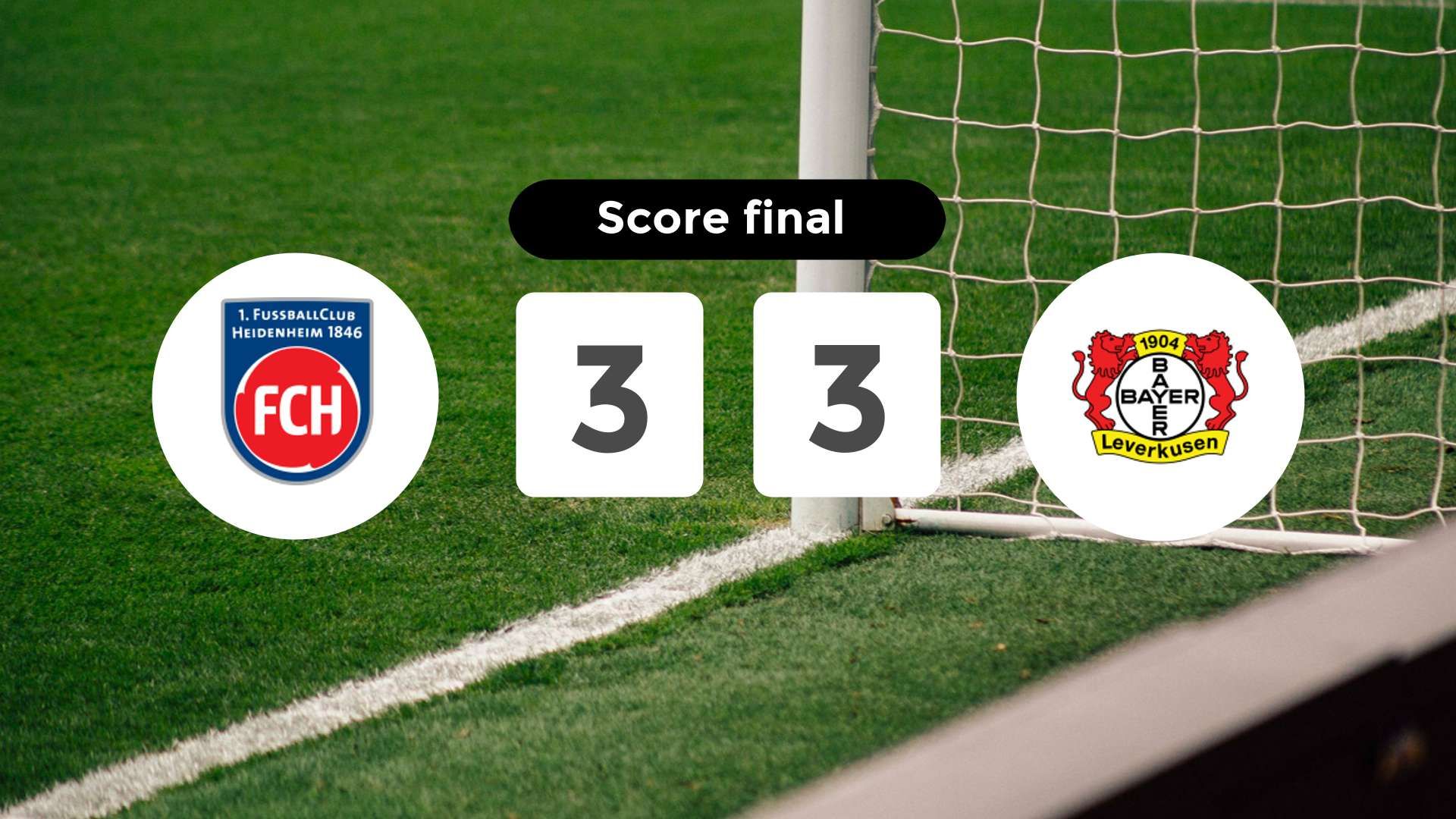 Résumé du match Heidenheim vs Bayer 04 Leverkusen du 21 mars 2026