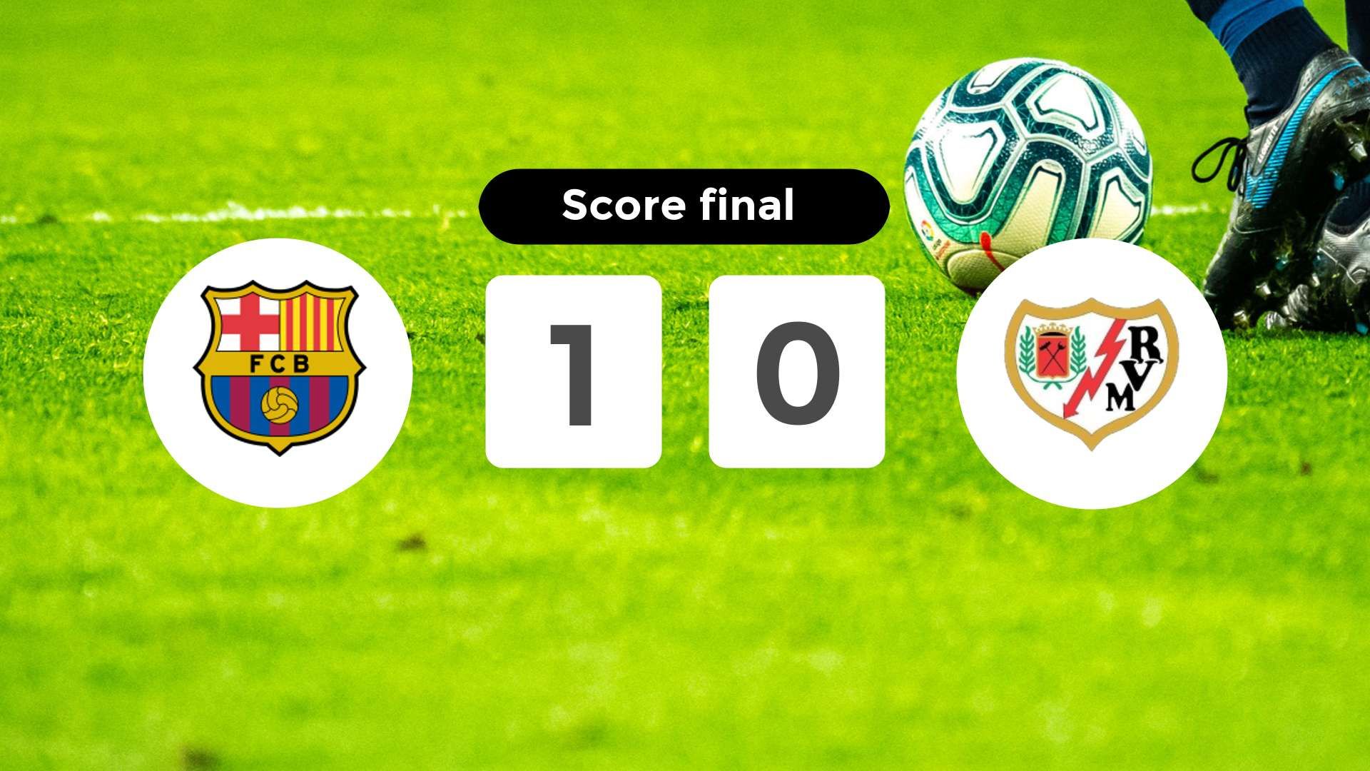 Résumé du match FC Barcelona vs Rayo Vallecano du 22 mars 2026