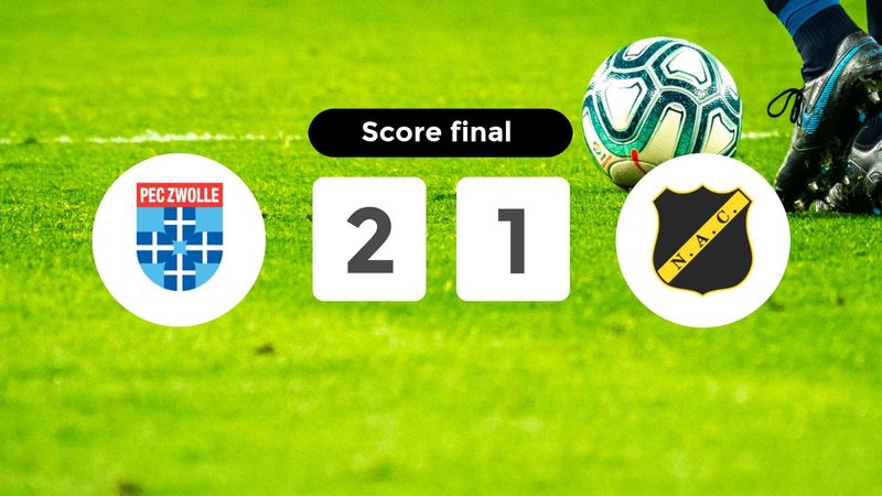 Résumé du match PEC Zwolle vs NAC Breda du 21 mars 2026