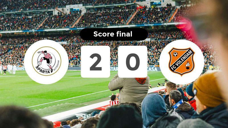 Résumé du match Sparta Rotterdam vs FC Volendam du 21 mars 2026