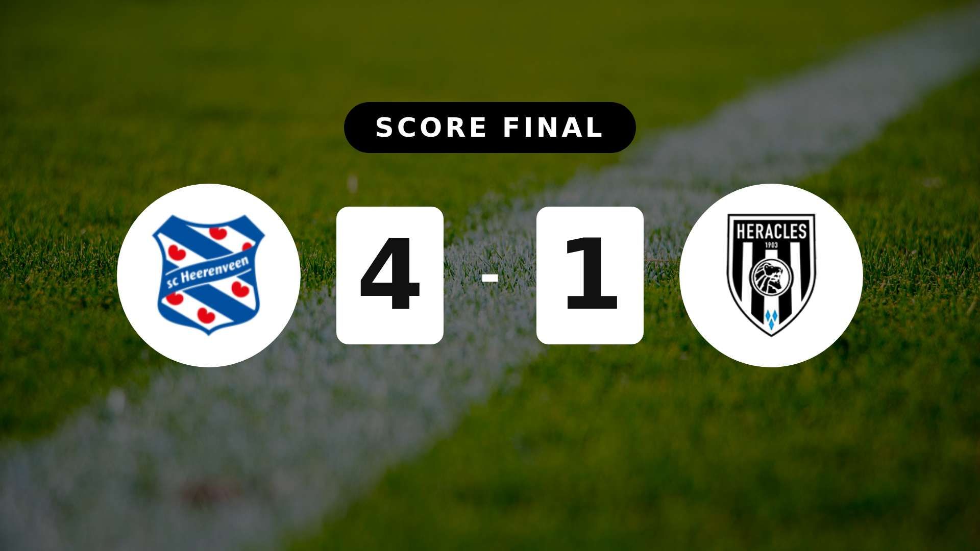 Résumé du match SC Heerenveen vs Heracles Almelo du 5 avril 2026