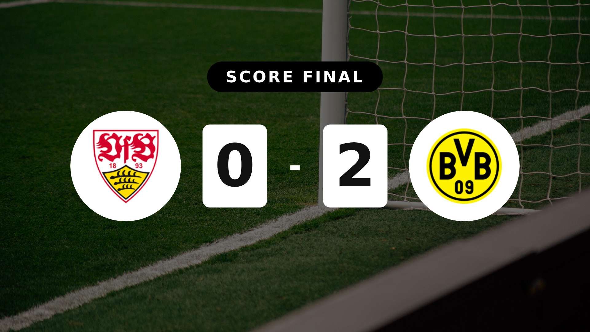 Résumé du match VfB Stuttgart vs Borussia Dortmund du 4 avril 2026