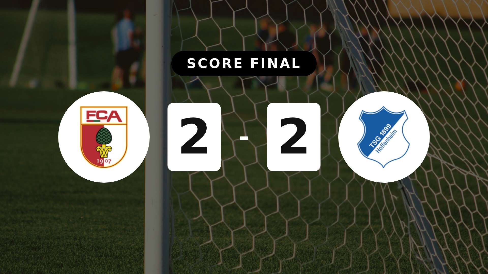 Résumé du match FC Augsburg vs TSG Hoffenheim du 10 avril 2026