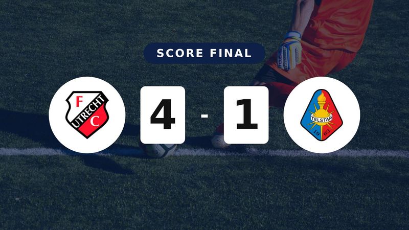 Résumé du match FC Utrecht vs Telstar du 11 avril 2026