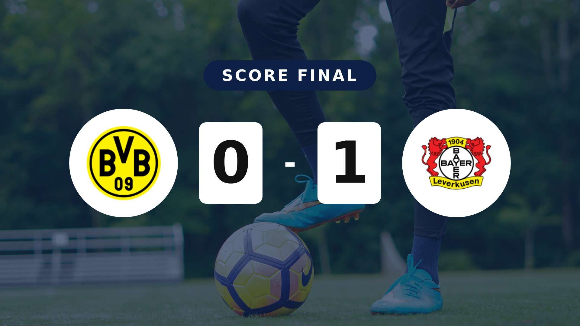 Résumé du match Borussia Dortmund vs Bayer 04 Leverkusen du 11 avril 2026