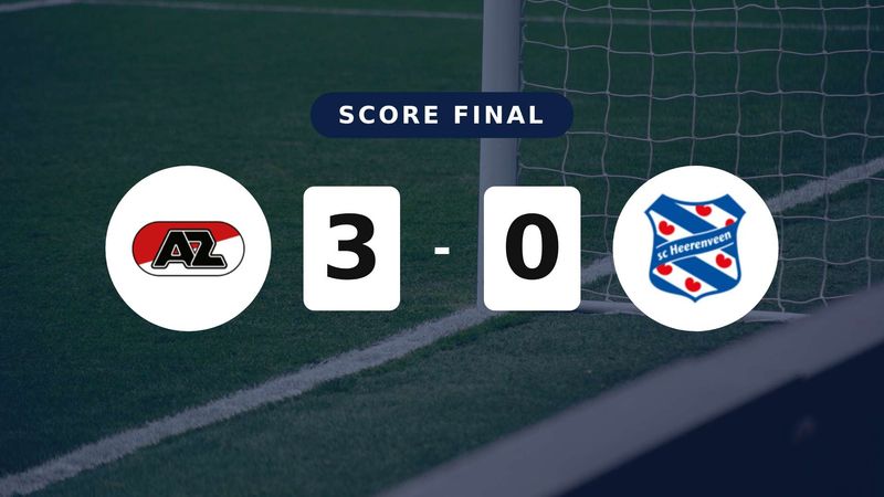 Résumé du match AZ vs SC Heerenveen du 12 avril 2026