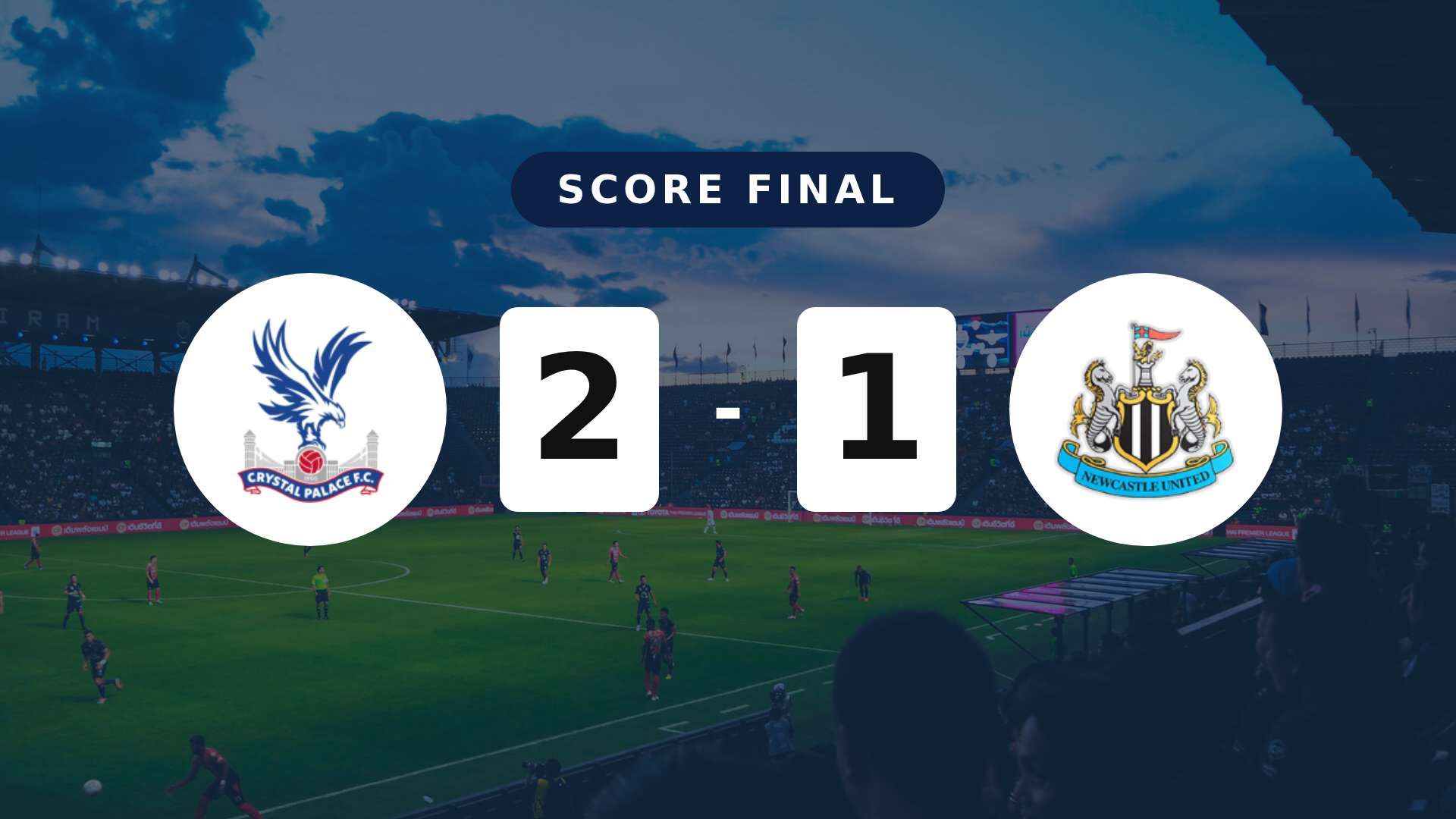 Résumé du match Crystal Palace vs Newcastle United du 12 avril 2026