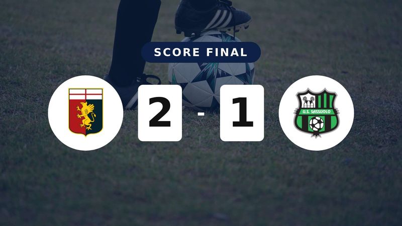 Résumé du match Genoa vs Sassuolo du 12 avril 2026