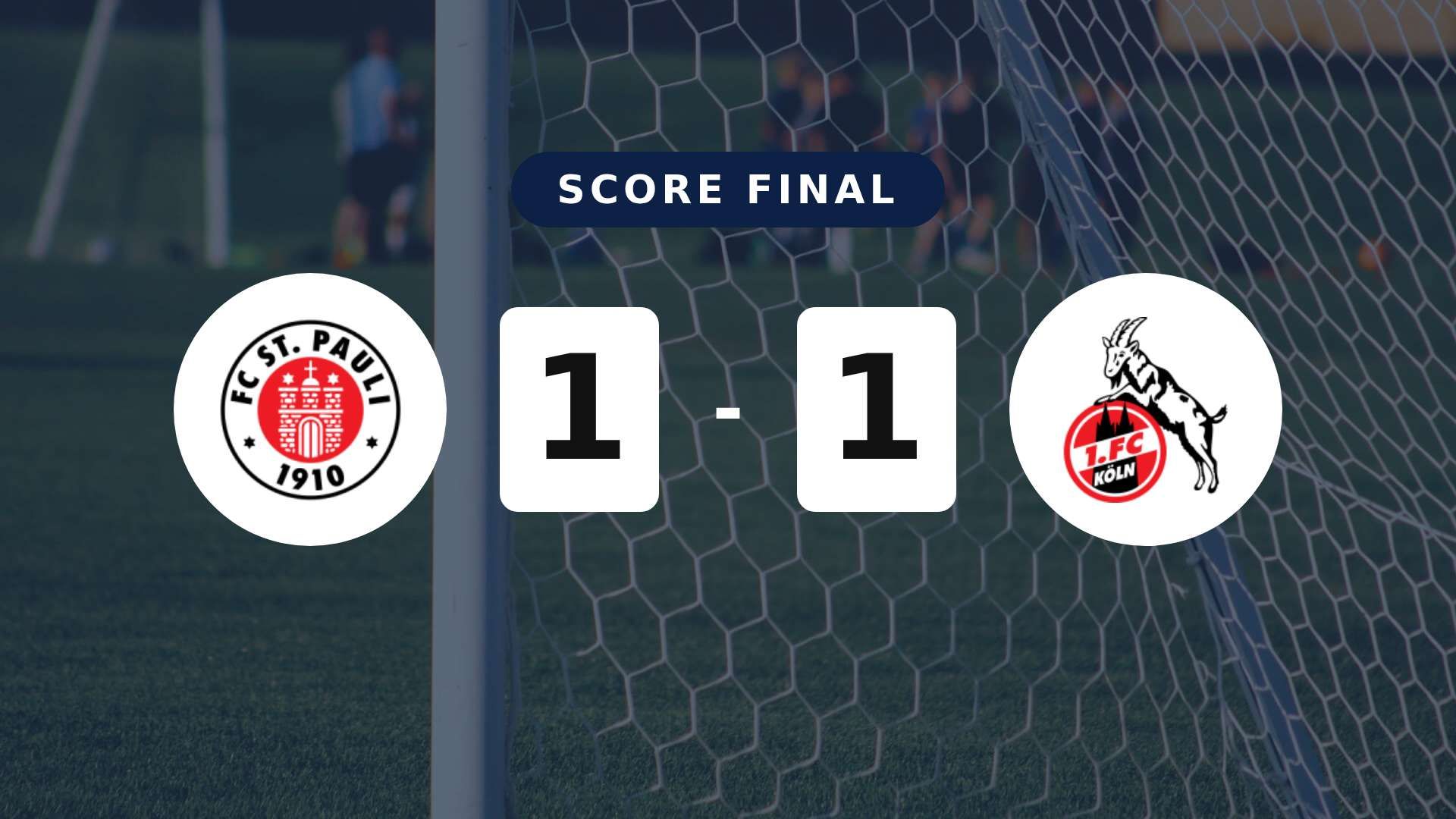 Résumé du match St. Pauli vs FC Köln du 17 avril 2026