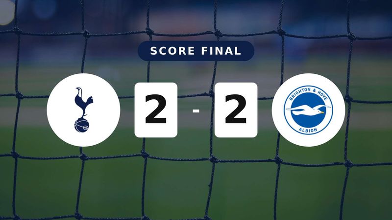 Résumé du match Tottenham Hotspur vs Brighton & Hove Albion du 18 avril 2026