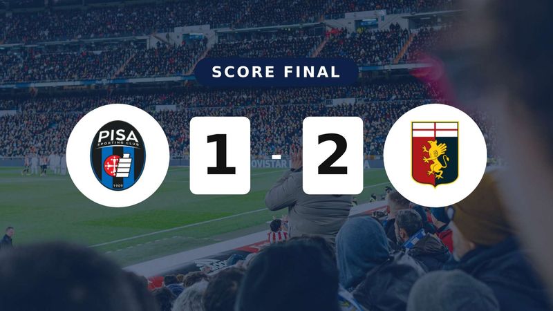 Résumé du match Pisa vs Genoa du 19 avril 2026