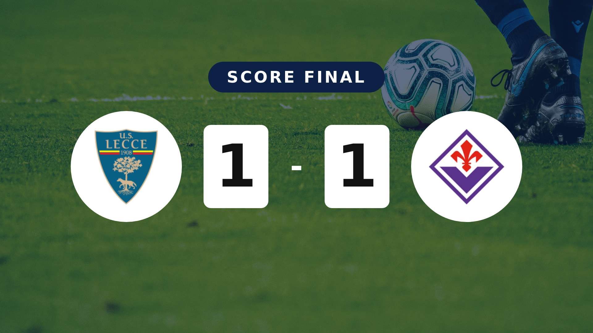 Résumé du match Lecce vs Fiorentina du 20 avril 2026