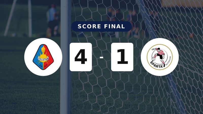 Résumé du match Telstar vs Sparta Rotterdam du 22 avril 2026