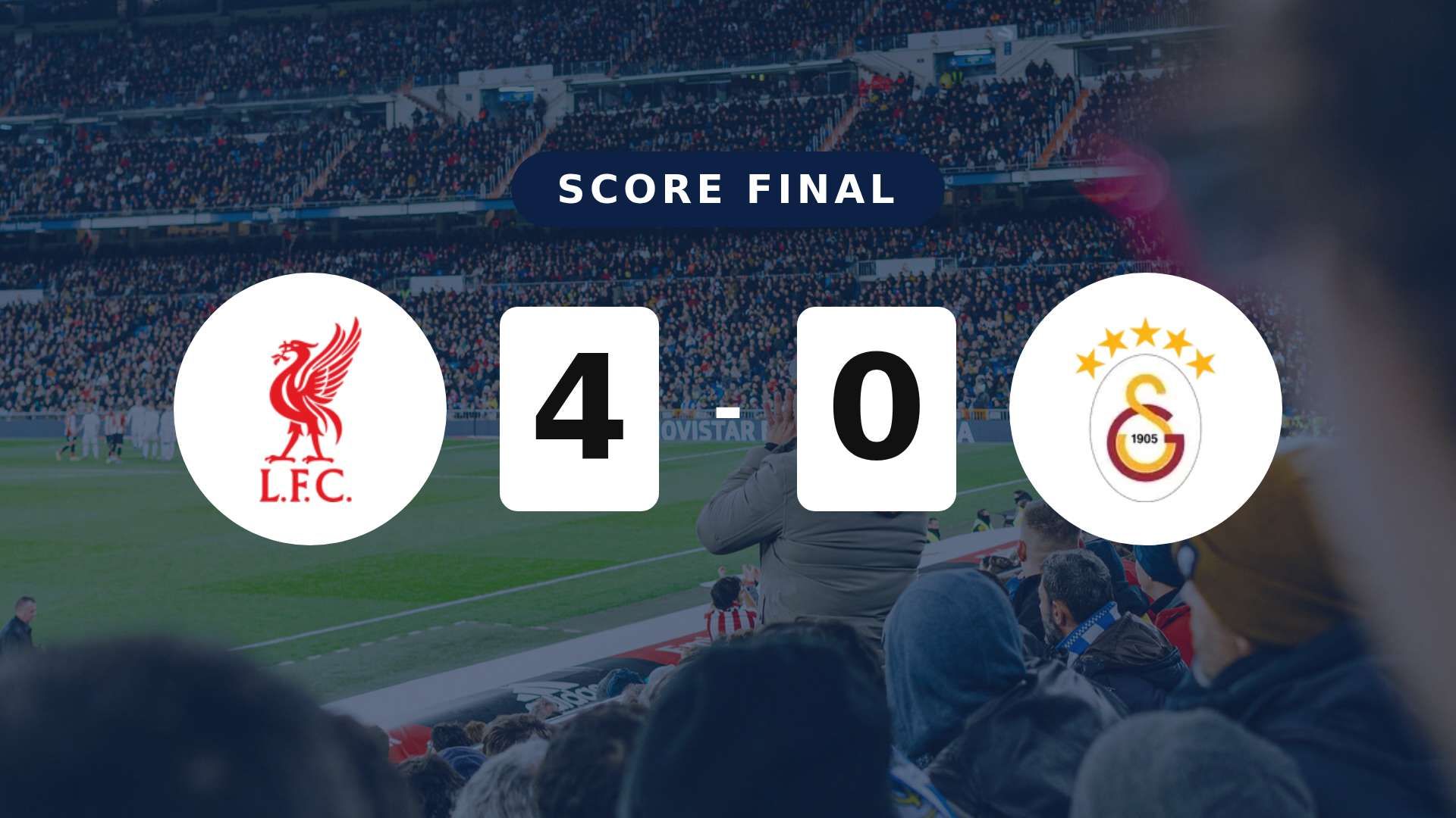 Résumé du match Liverpool vs Galatasaray du 18 mars 2026