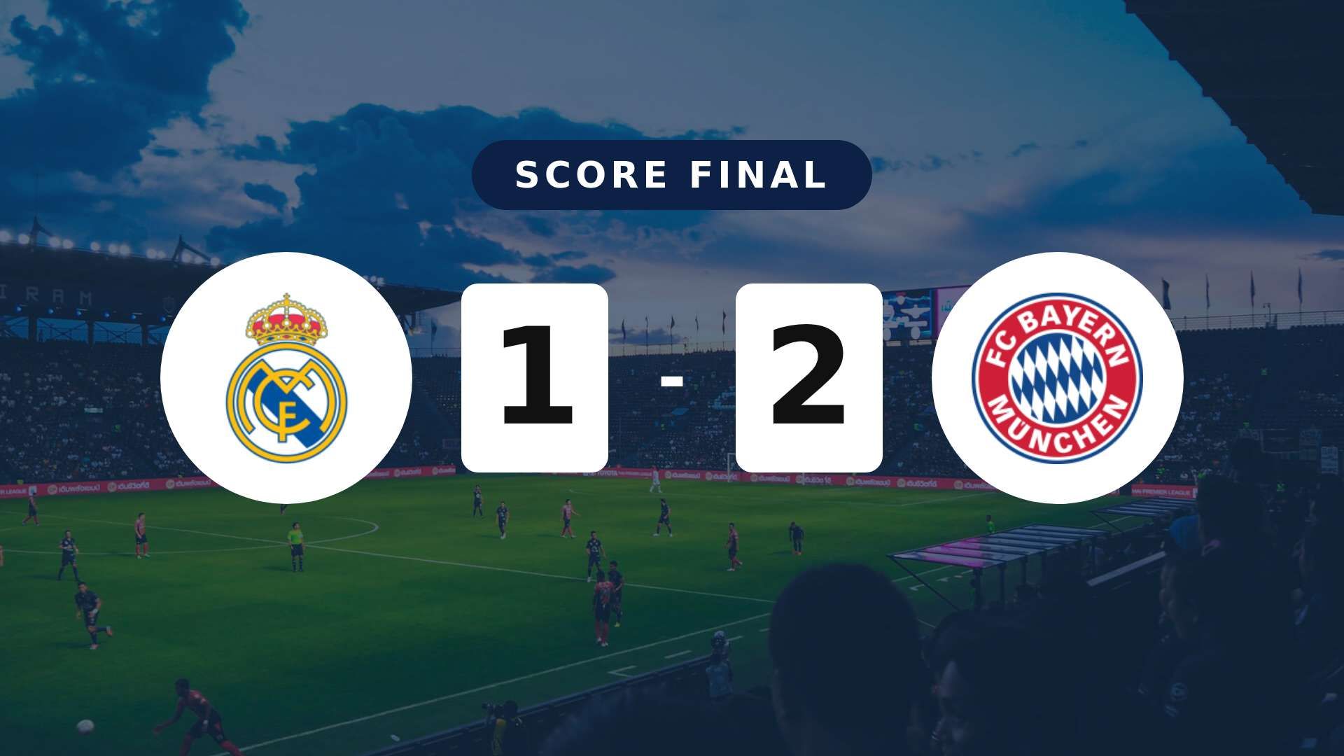 Résumé du match Real Madrid vs FC Bayern München du 7 avril 2026