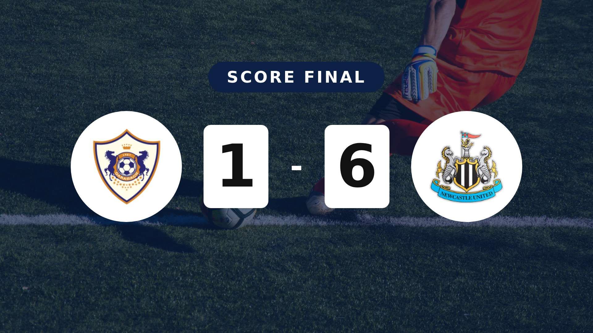 Résumé du match Qarabağ vs Newcastle United du 18 février 2026