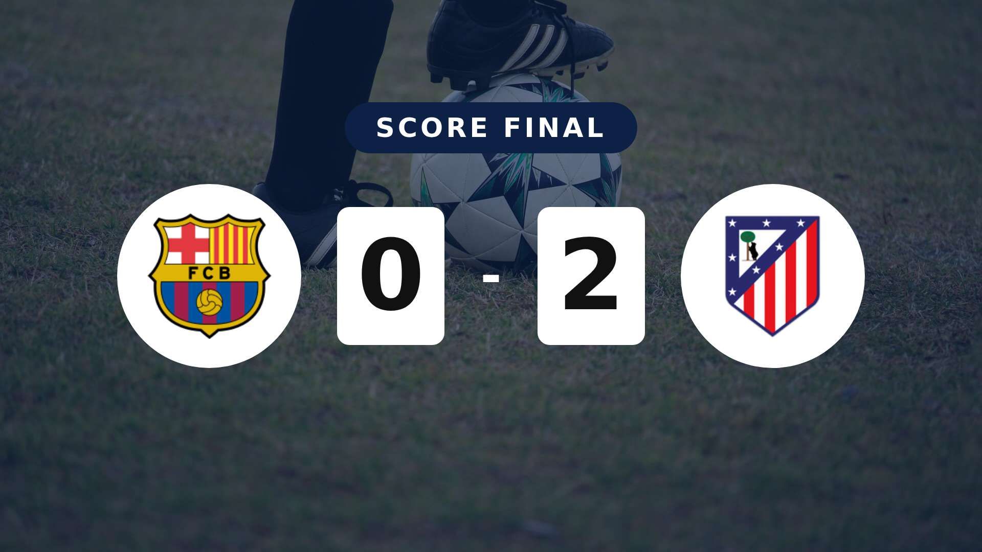 Résumé du match FC Barcelona vs Atlético Madrid du 8 avril 2026
