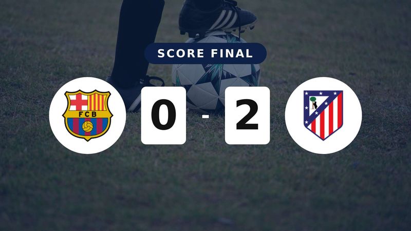 Résumé du match FC Barcelona vs Atlético Madrid du 8 avril 2026