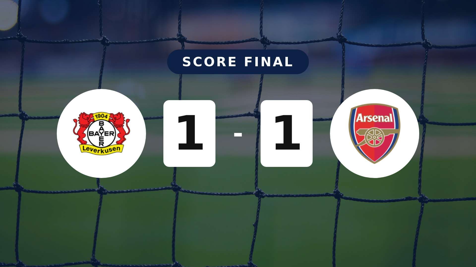 Résumé du match Bayer 04 Leverkusen vs Arsenal du 11 mars 2026