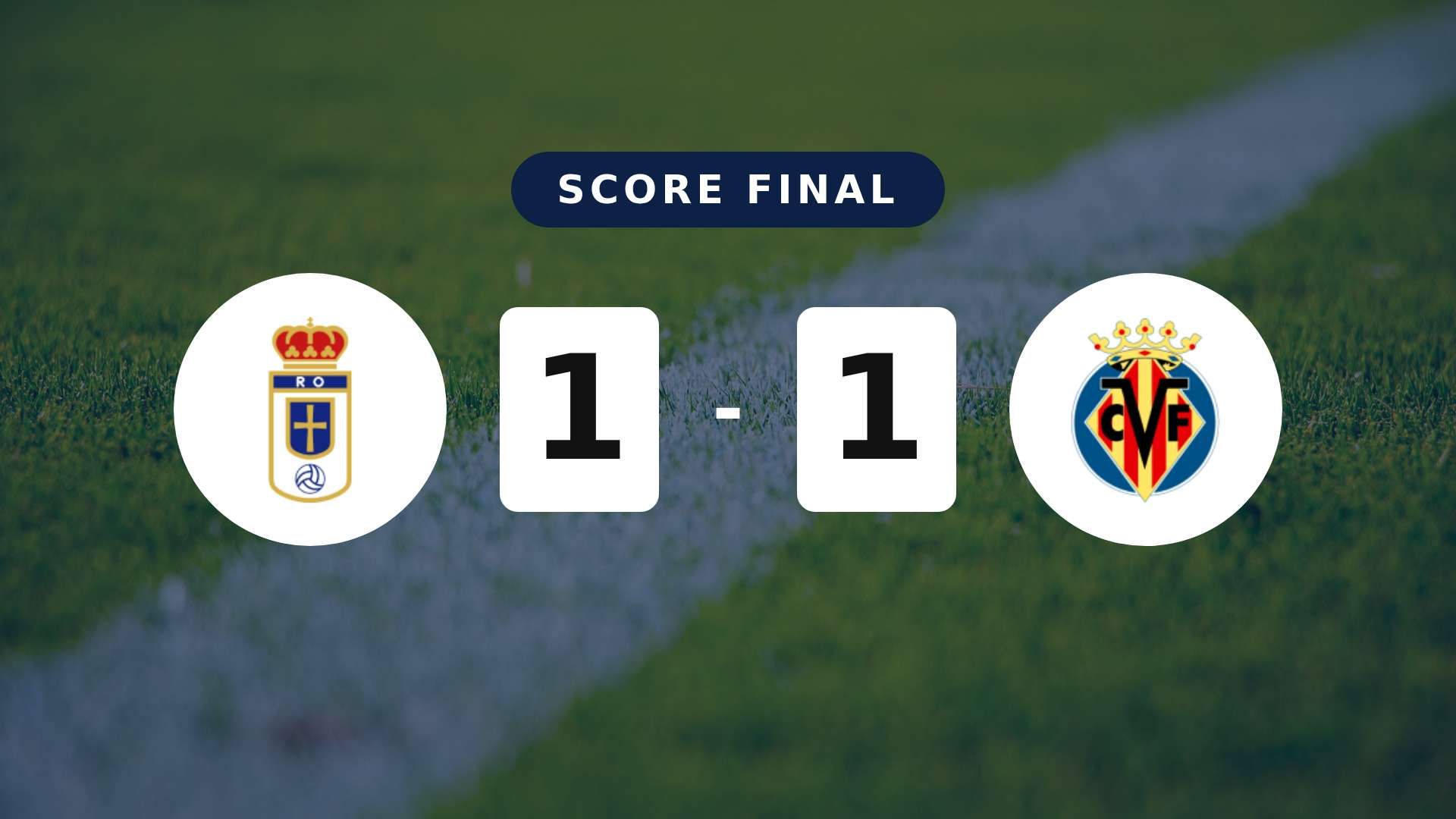 Résumé du match Real Oviedo vs Villarreal du 23 avril 2026