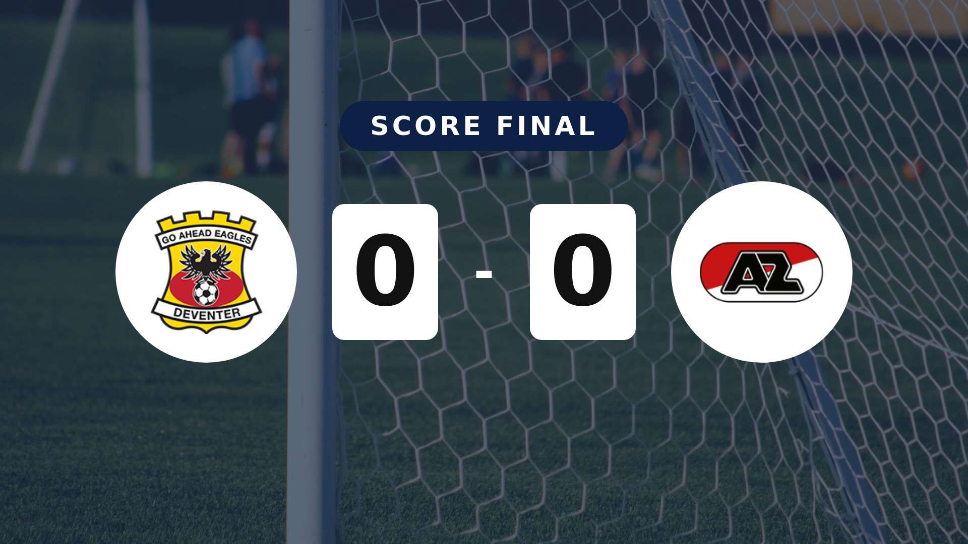 Résumé du match Go Ahead Eagles vs AZ du 23 avril 2026