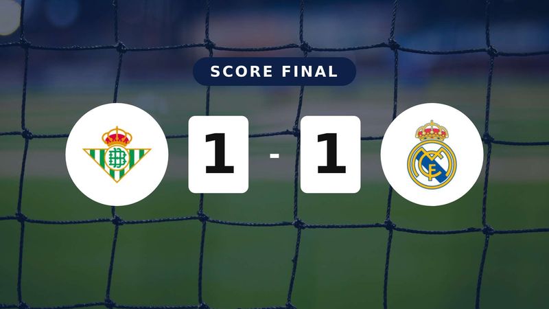 Résumé du match Real Betis vs Real Madrid du 24 avril 2026