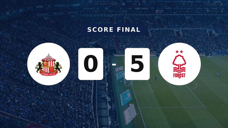 Résumé du match Sunderland vs Nottingham Forest du 24 avril 2026