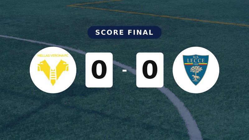 Résumé du match Hellas Verona vs Lecce du 25 avril 2026