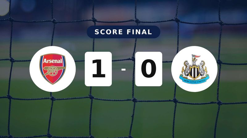 Résumé du match Arsenal vs Newcastle United du 25 avril 2026