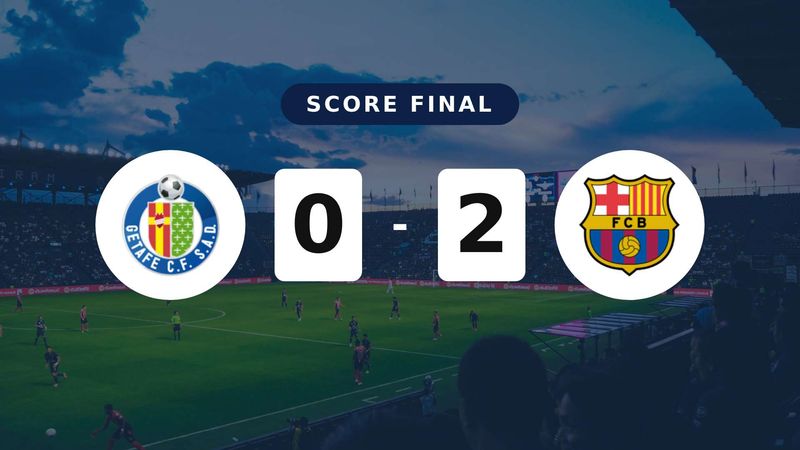 Résumé du match Getafe vs FC Barcelona du 25 avril 2026