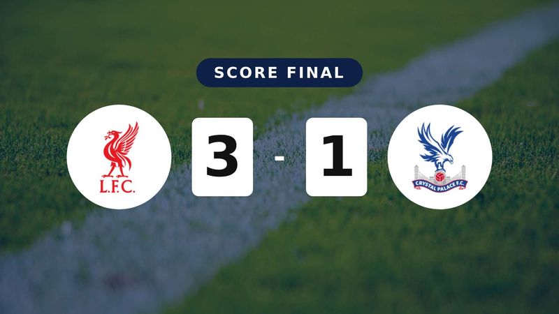 Résumé du match Liverpool vs Crystal Palace du 25 avril 2026