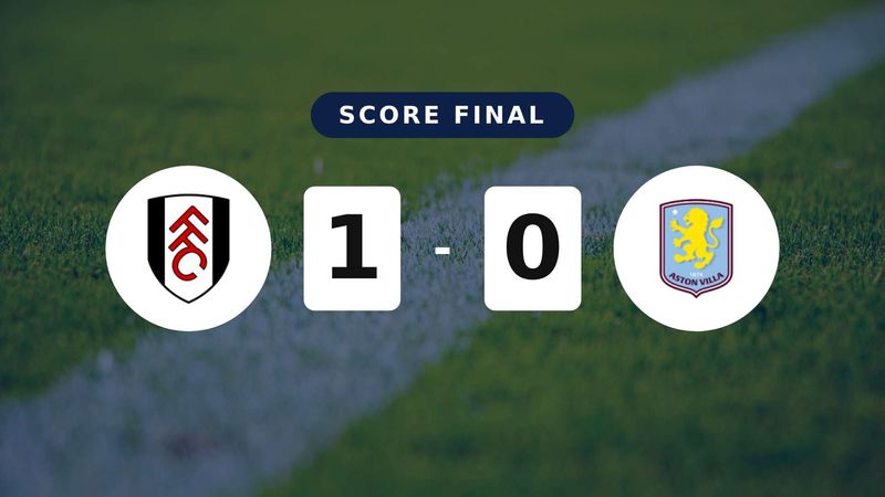 Résumé du match Fulham vs Aston Villa du 25 avril 2026