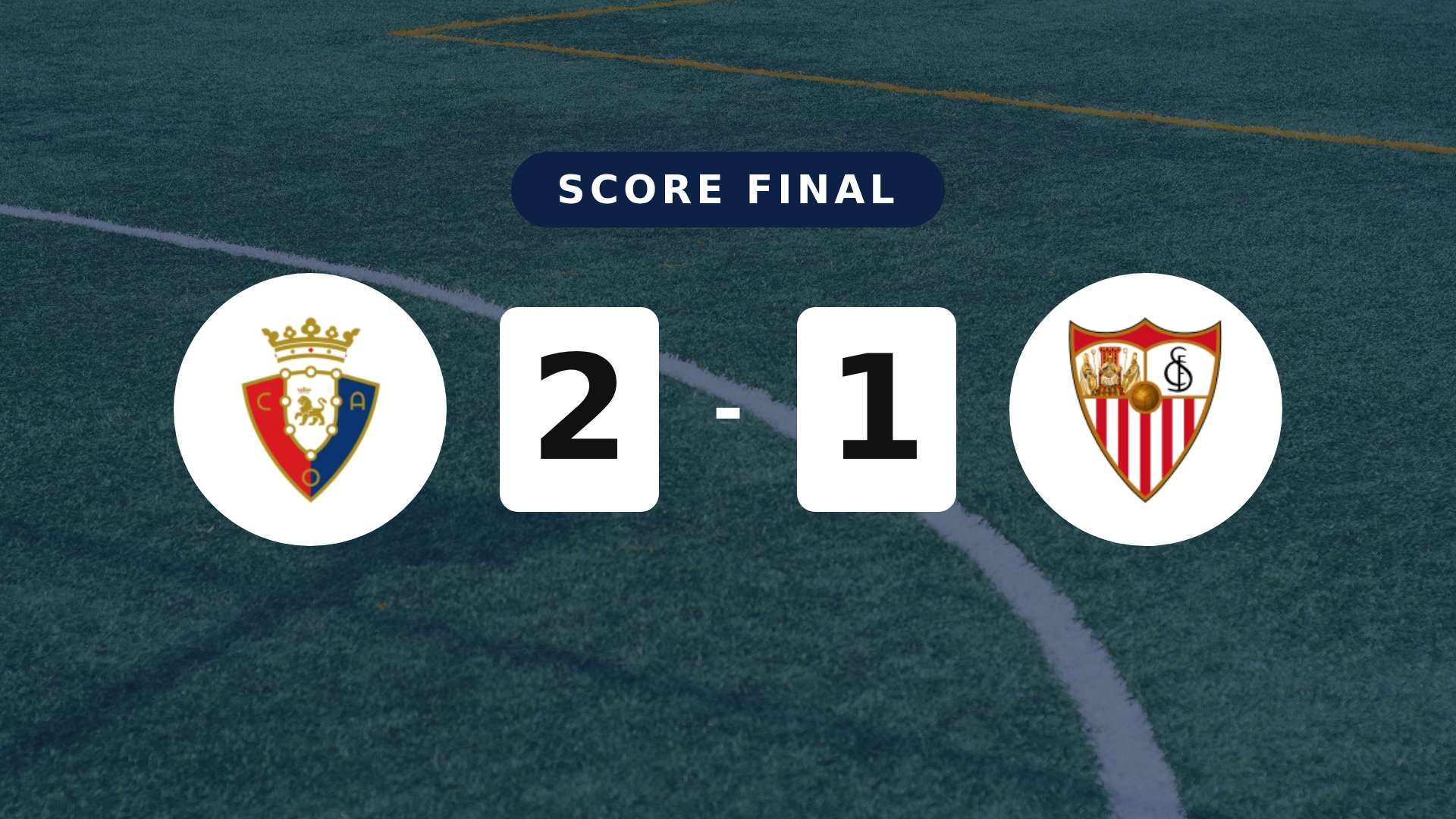 Résumé du match Osasuna vs Sevilla du 26 avril 2026