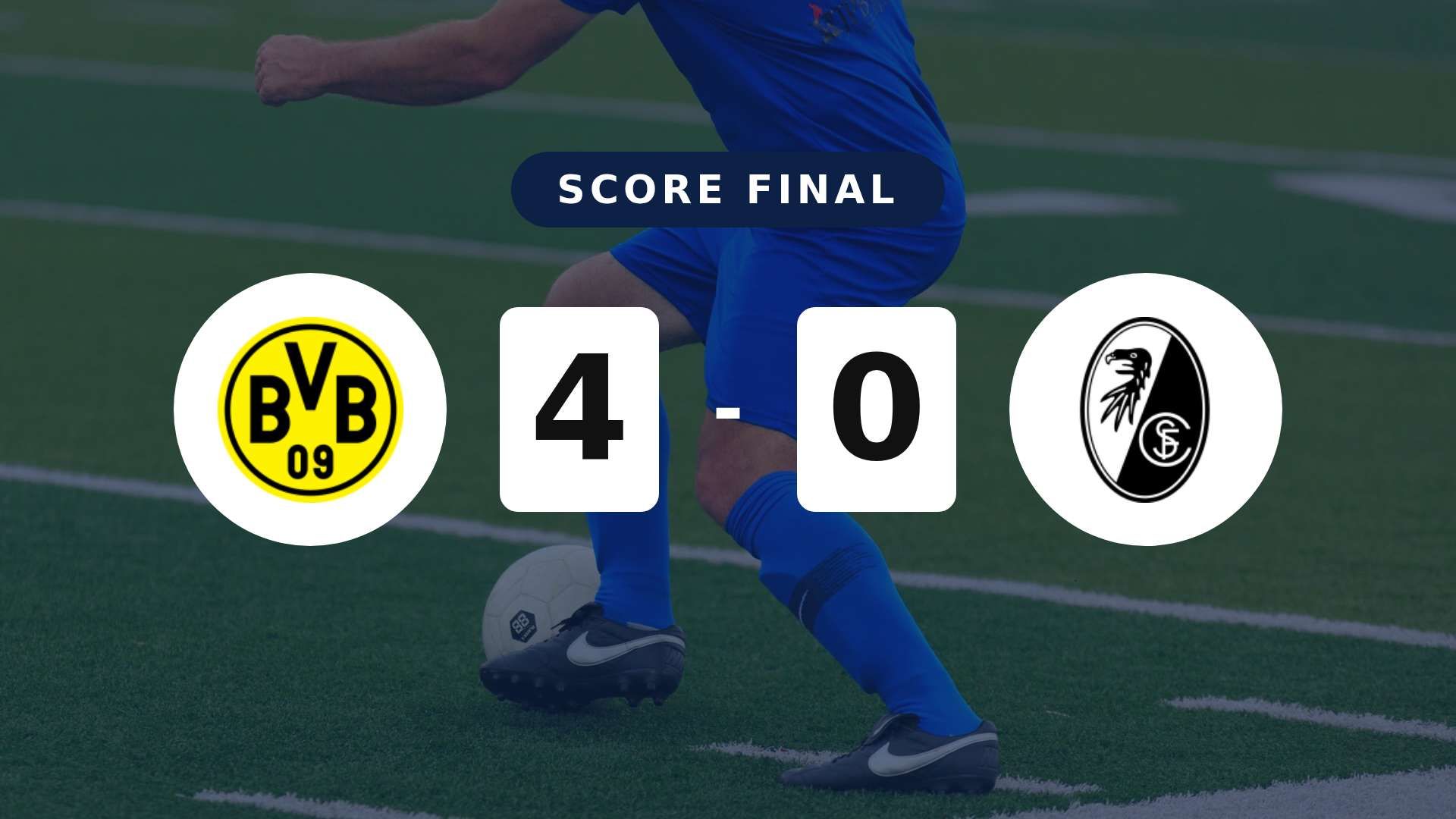Résumé du match Borussia Dortmund vs SC Freiburg du 26 avril 2026