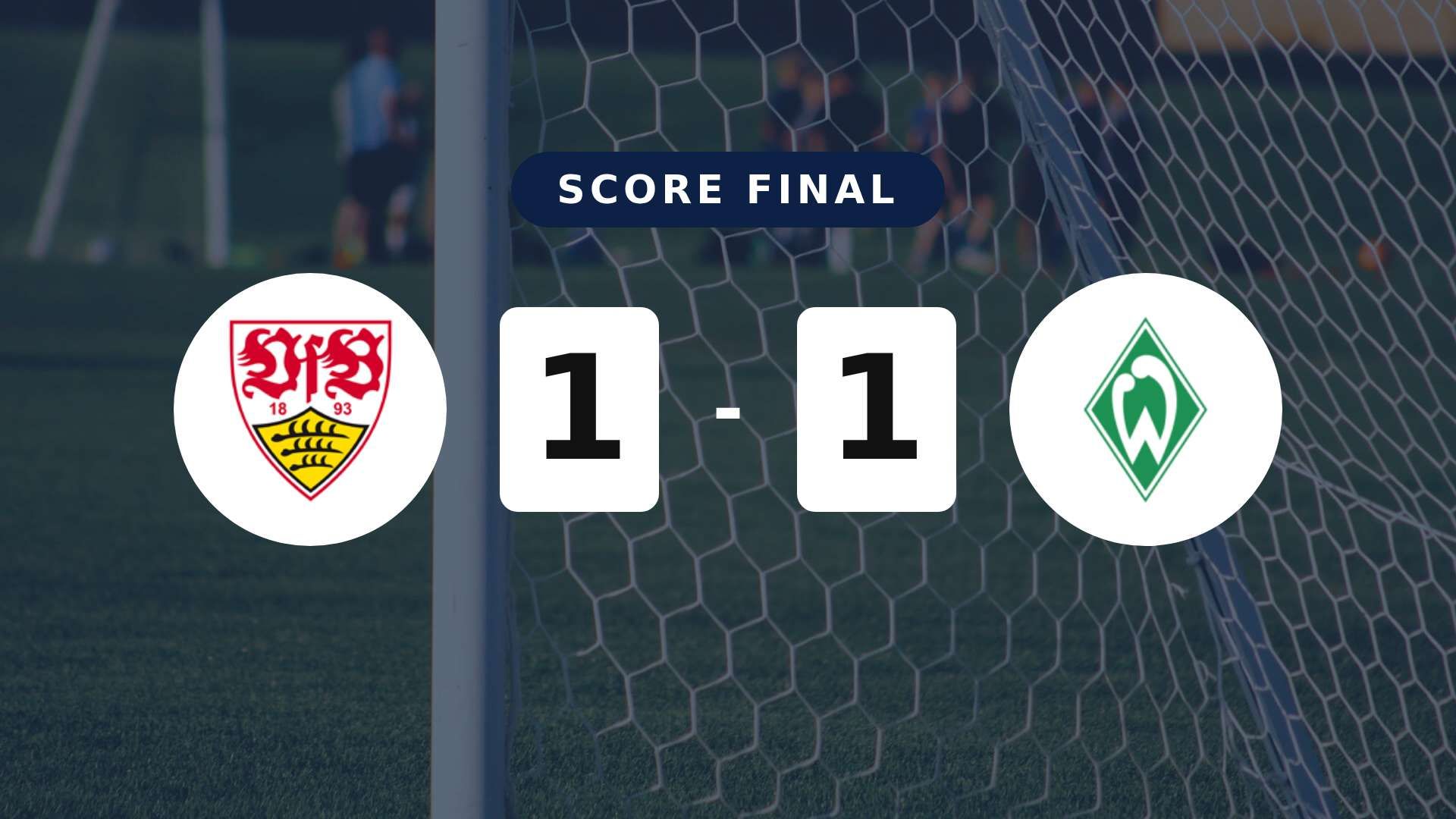 Résumé du match VfB Stuttgart vs (F)erder Bremen du 26 avril 2026