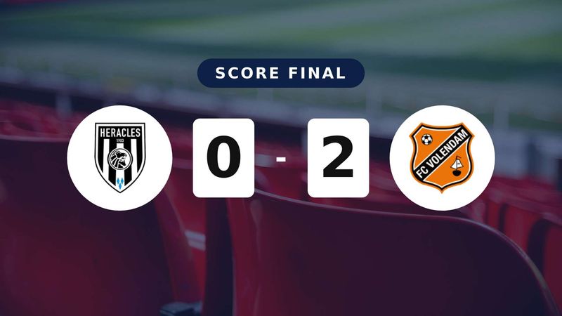 Résumé du match Heracles Almelo vs FC Volendam du 26 avril 2026