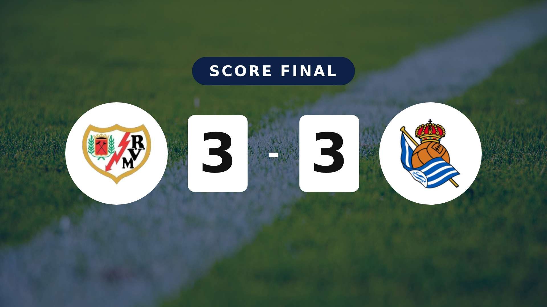 Résumé du match Rayo Vallecano vs Real Sociedad du 26 avril 2026