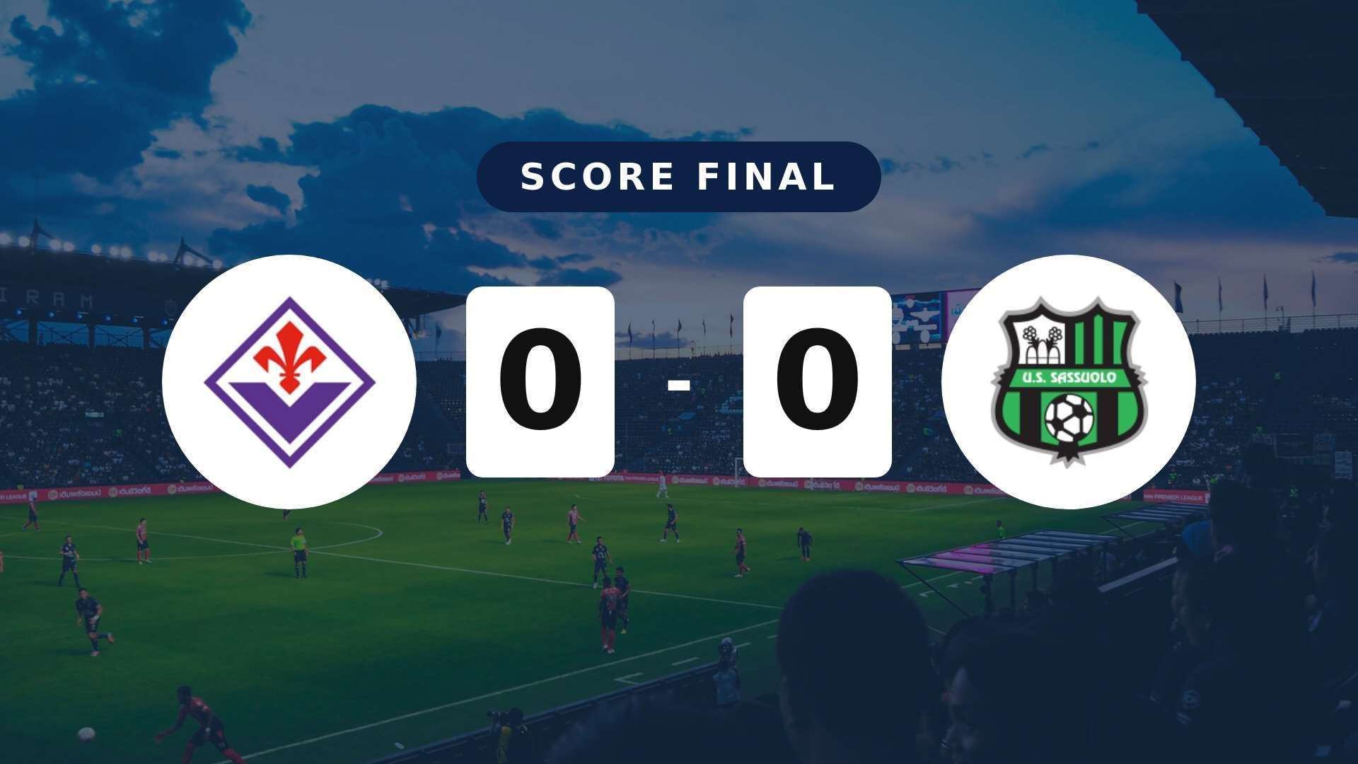 Résumé du match Fiorentina vs Sassuolo du 26 avril 2026