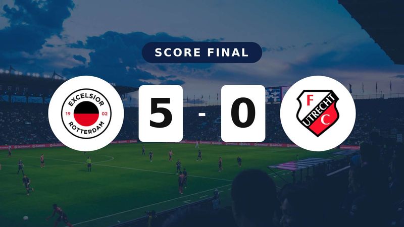 Résumé du match Excelsior vs FC Utrecht du 26 avril 2026