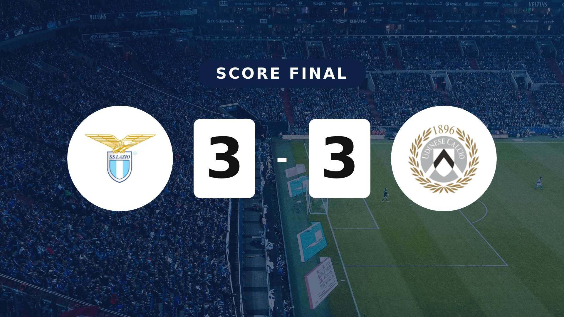 Résumé du match Lazio vs Udinese du 27 avril 2026