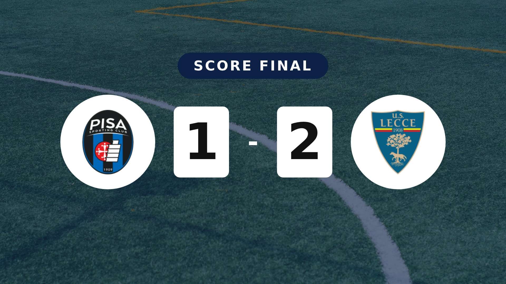 Résumé du match Pisa vs Lecce du 1 mai 2026
